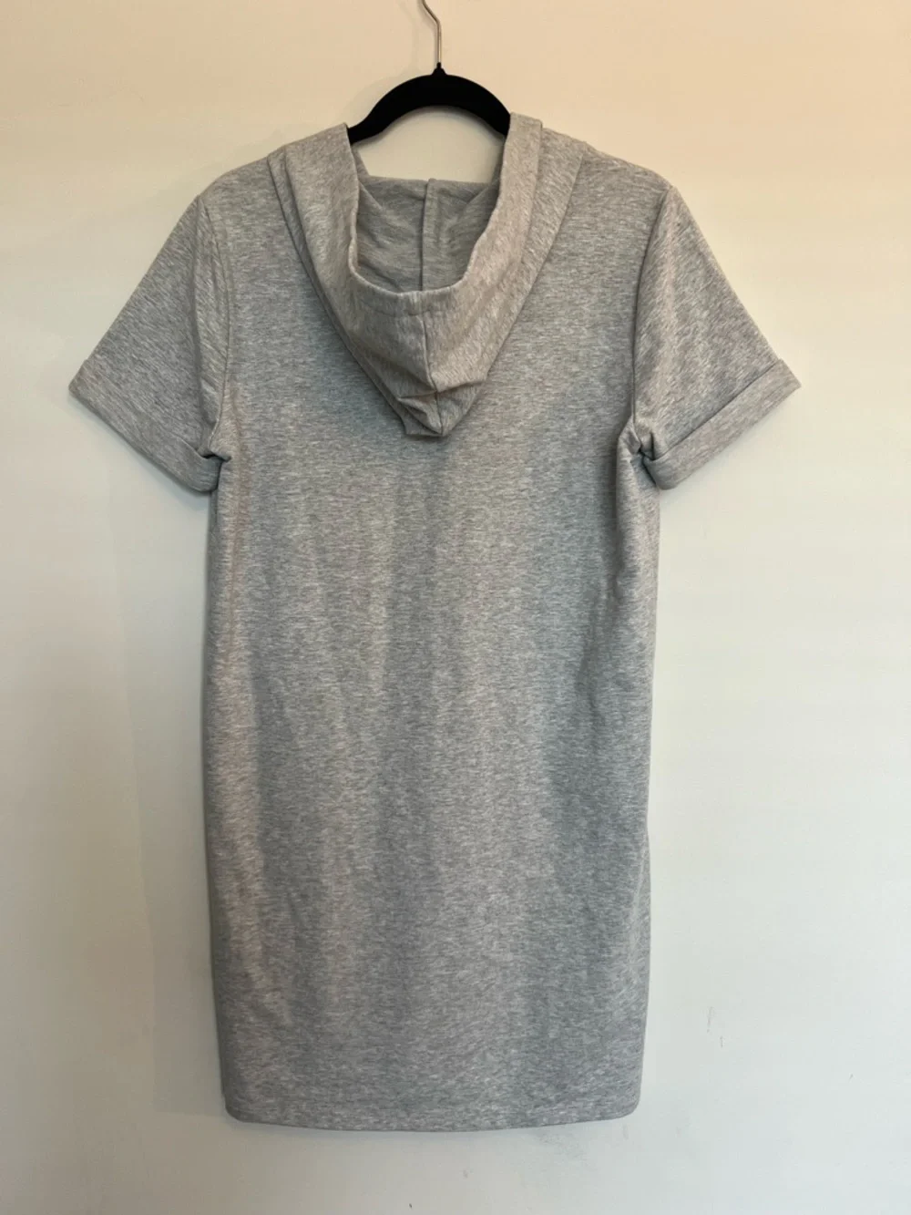 MICHAEL KORS Studded Logo Cotton Blend Hoodie Dress‎ Size M